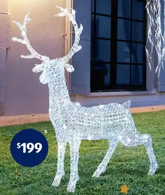 ALDI Solar Jewelled Stag Light offer