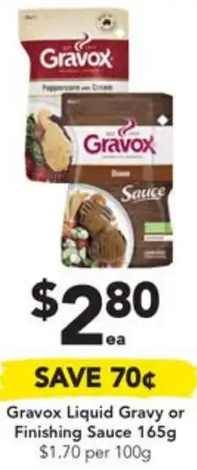 Drakes Gravox Liquid Gravy or Finishing Sauce 165g offer