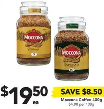Drakes Moccona Coffee 400g offer