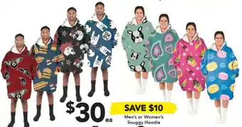 Drakes Men's or Women's Snuggy Hoodie offer