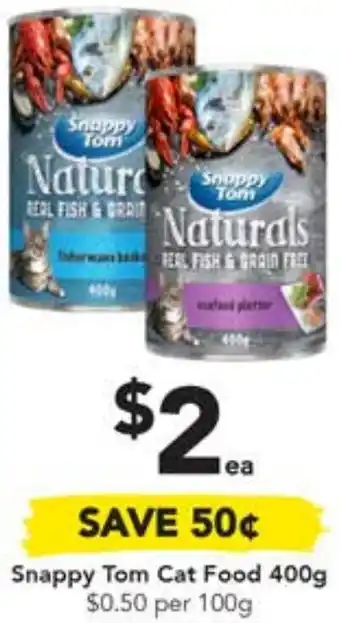 Drakes Snappy Tom Cat Food 400g offer