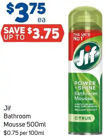 Jif Bathroom Mousse 500ml