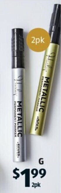 Metallic Marker 2pk