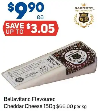 Foodland Bellavitano Flavoured Cheddar Cheese 150g offer