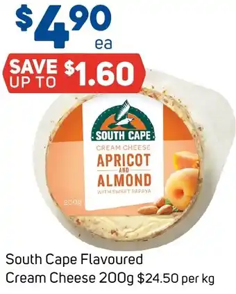 Foodland South Cape Flavoured Cream Cheese 200g offer