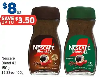 Foodland NESCAFE Blend 43 150g offer