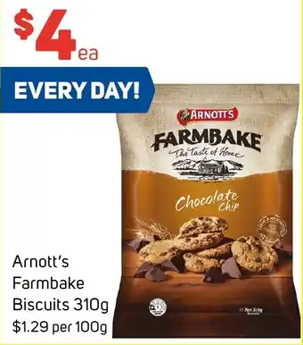 Foodland Arnott's Farmbake Biscuits 310g offer