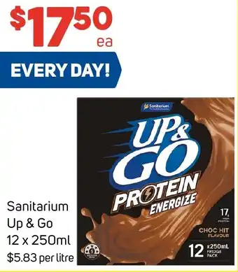 Foodland Sanitarium Up & Go 12 x 250ml offer