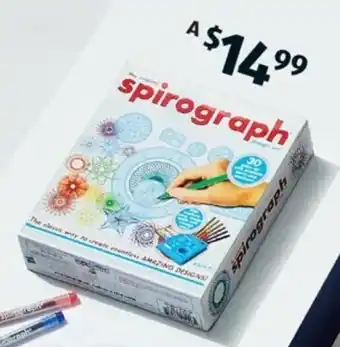 ALDI Spirograph Design Set 30pc offer