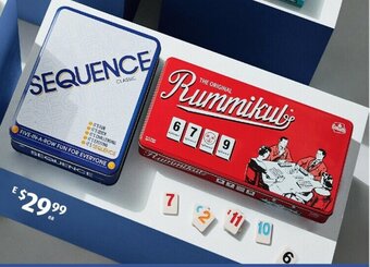 ALDI Retro Tin Board Games offer