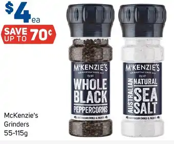 Foodland McKenzie's Grinders 55-115g offer