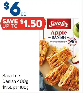 Foodland Sara Lee Danish 400g offer