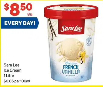 Foodland Sara Lee Ice Cream 1 Litre offer