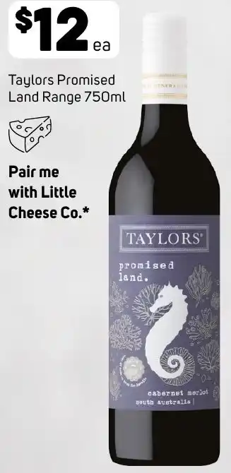 Taylors Promised Land Range 750ml