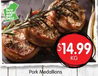 Spudshed Pork Medallions offer