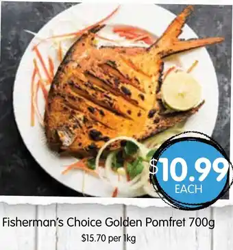 Spudshed Fisherman's Choice Golden Pomfret 700g offer