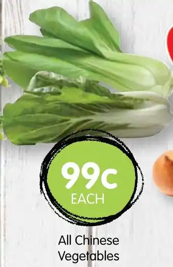 Spudshed All Chinese Vegetables offer