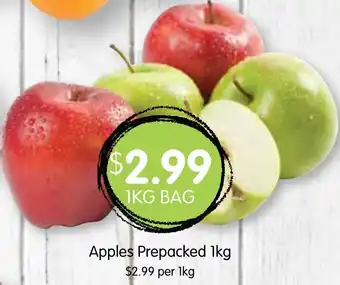 Spudshed Apples Prepacked 1kg offer