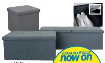 Cheap as Chips H&G storage ottomans shoe storage offer