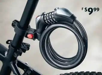 Bike Lock with LED Light offer at ALDI