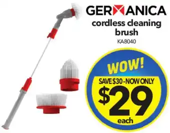 Cheap as Chips GERXANICA cordless cleaning brush offer