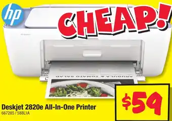 JB Hi-Fi Deskjet 2820e All-In-One Printer offer