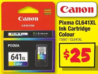 JB Hi-Fi Pixma CL641XL Ink Cartridge Colour offer