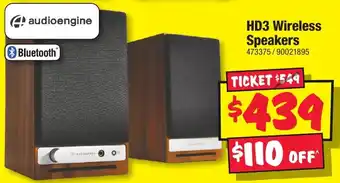 JB Hi-Fi HD3 Wireless Speakers offer