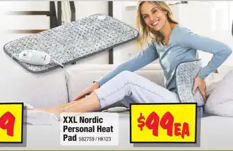 JB Hi-Fi XXL Nordic Personal Heat Pad offer