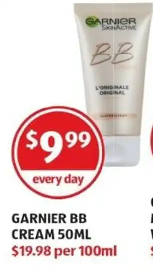 ALDI Garnier BB Cream 50ml offer