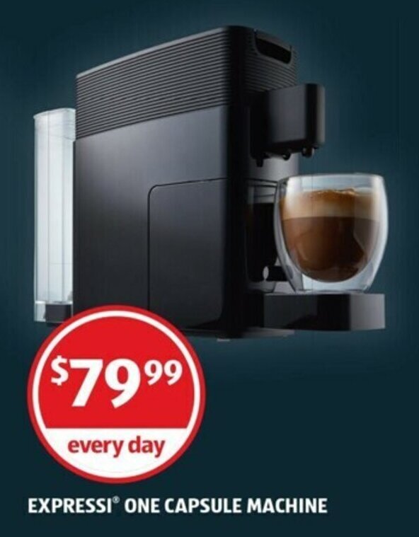 Expressi One Capsule Machine offer at ALDI