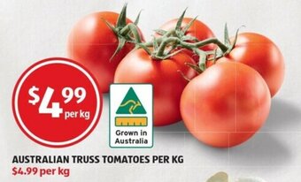 ALDI Australian Truss Tomatoes offer