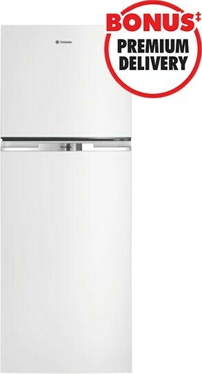 The Good Guys Westinghouse 320L Top Mount Refrigerator offer