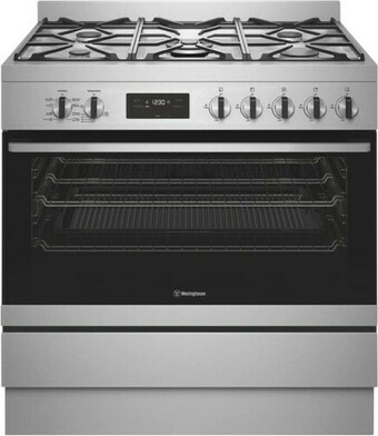 The Good Guys Westinghouse 90cm Dual Fuel Upright Cooker offer