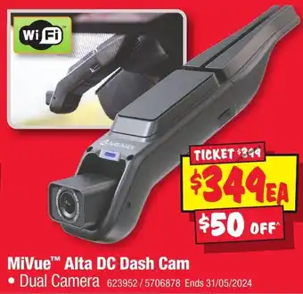 JB Hi-Fi MiVue Alta DC Dash Cam offer
