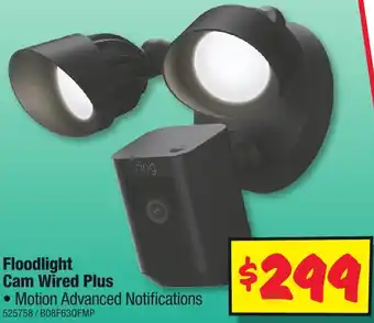 JB Hi-Fi Floodlight Cam Wired Plus offer