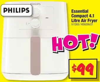 Essential Compact 4.1 Litre Air Fryer