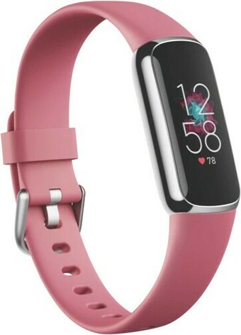 The Good Guys Fitbit Luxe - Orchid/Platinum offer