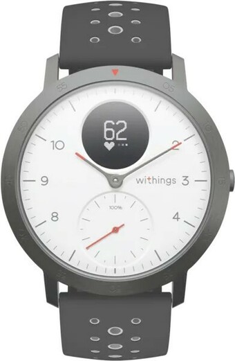 The Good Guys Withings Steel HR Sport Fitness Watch - White offer