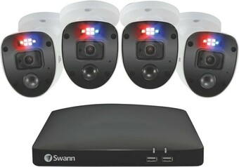 The Good Guys Swann 4 Camera 1080p 1TB HDD DVR Enforcer Kit offer