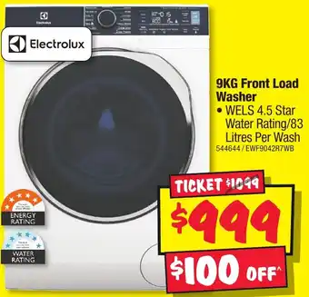 JB Hi-Fi 9KG Front Load Washer offer