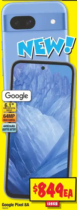 JB Hi-Fi Google Pixel 8A offer