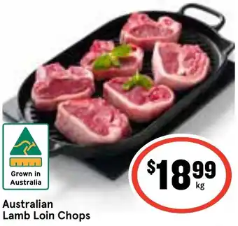 Ritchies Australian Lamb Loin Chops offer
