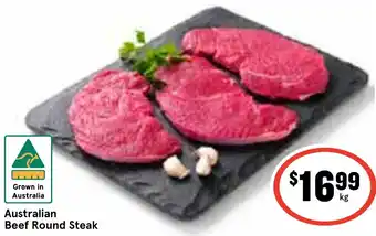 Ritchies Australian Beef Round Steak offer