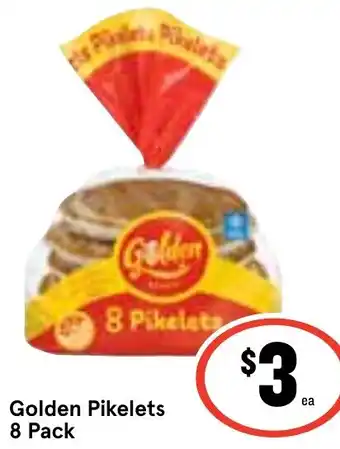 Ritchies Golden Pikelets 8 Pack offer