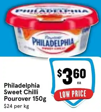 Ritchies Philadelphia Sweet Chilli Pourover 150g offer