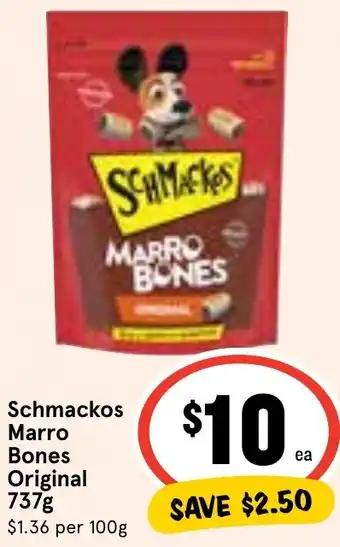 Ritchies Schmackos Marro Bones Original 737g offer
