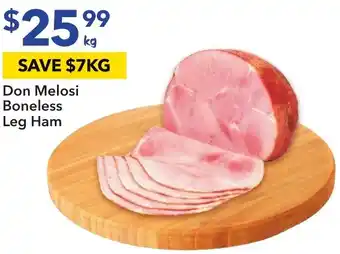 Ritchies Don Melosi Boneless Leg Ham offer