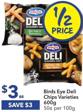 Ritchies Birds Eye Deli Chips Varieties 600g offer