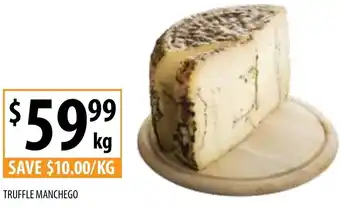 Supabarn TRUFFLE MANCHEGO offer
